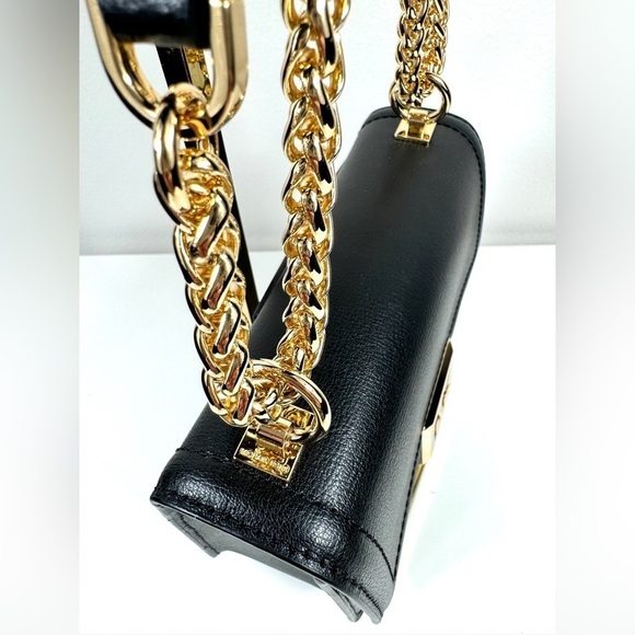 MICHAEL KORS Handbag Leather Shoulder Crossbody Bag Chain - Picture 7 of 15